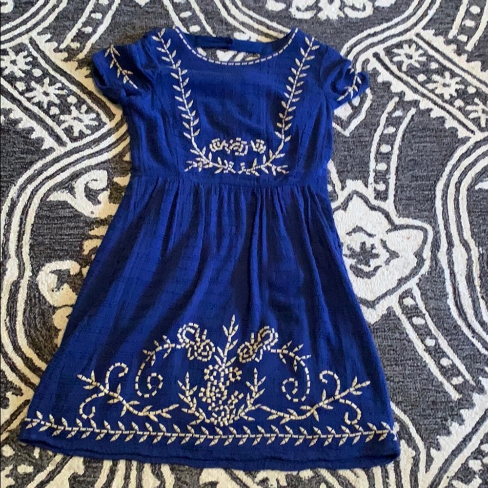 NWT lucky brand dress. 100% cotton dress w/pockets
